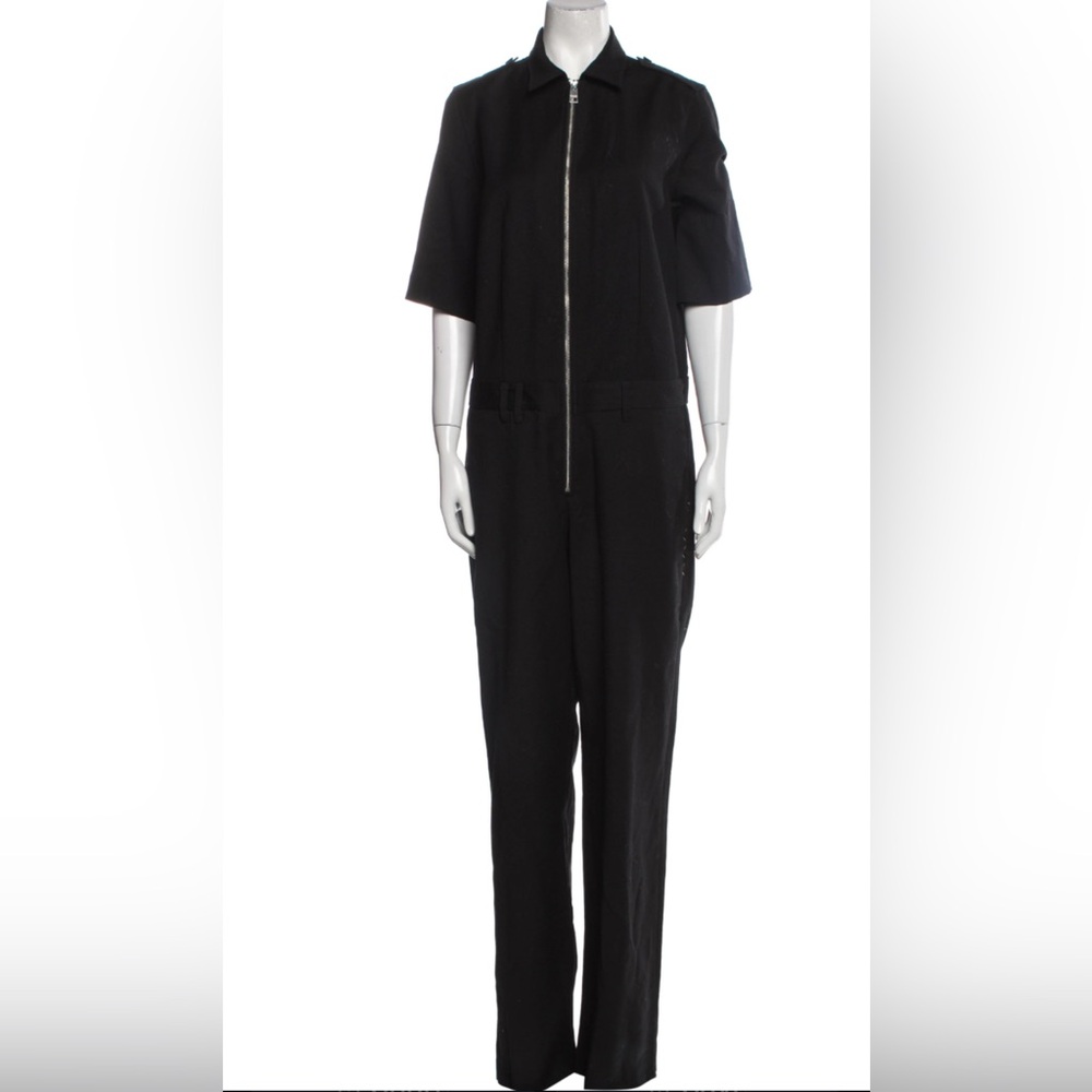Zadig & Voltaire Black Wide-Leg Jumpsuit - Picture 11 of 11